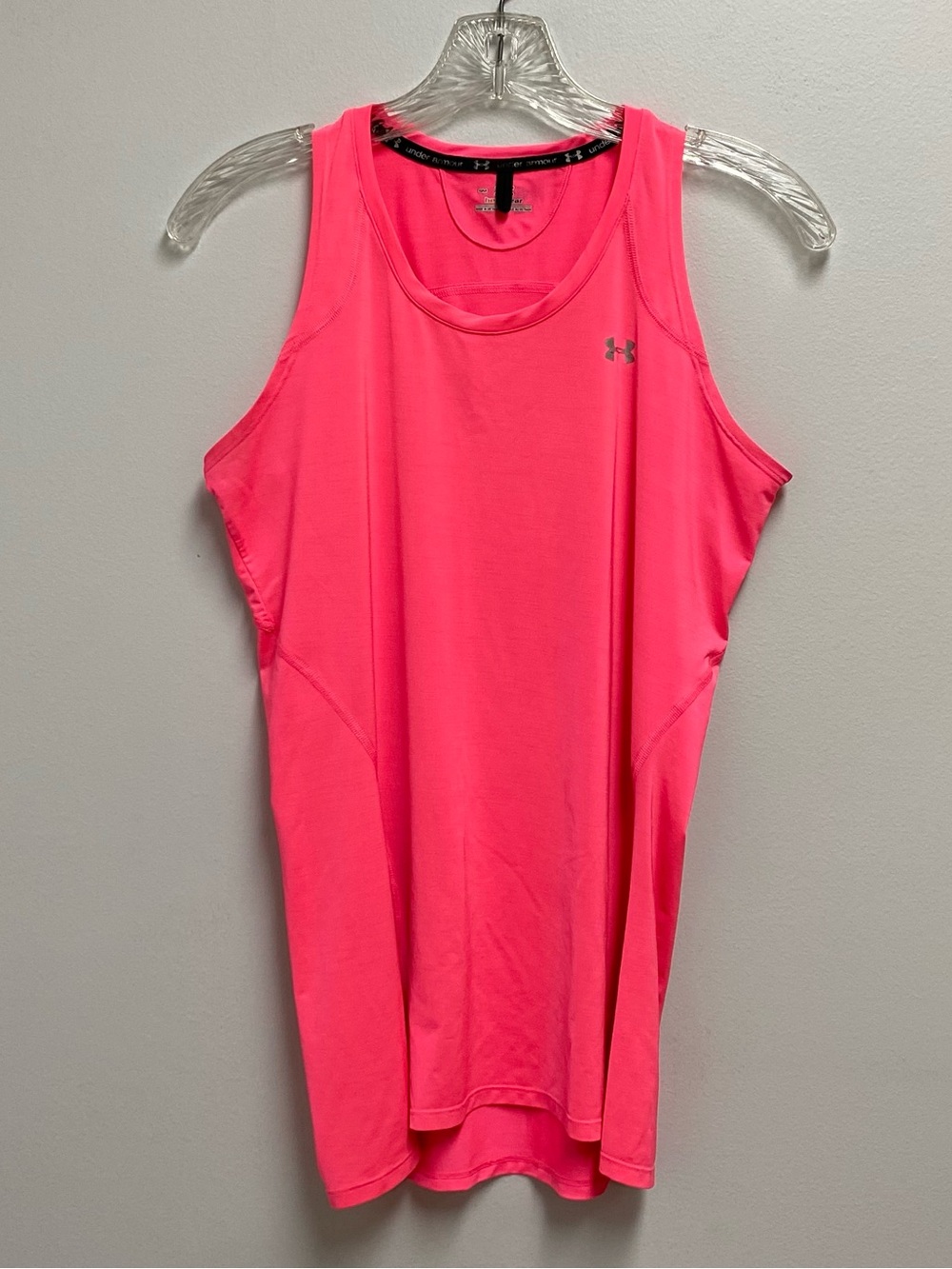 Under Armour Women's Pink Athletic Tank Top small